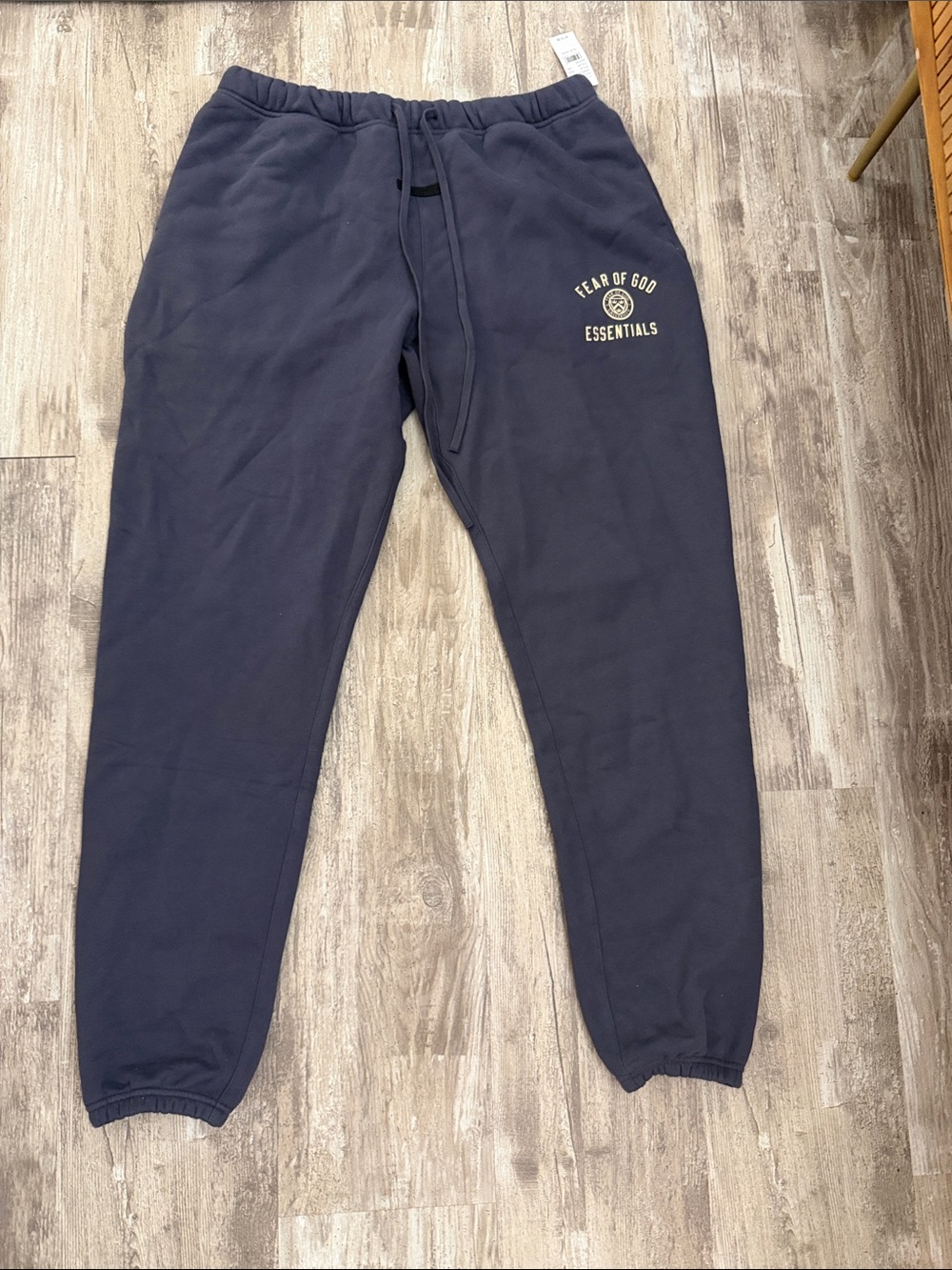 Fear of God Essentials Purple Logo Sweatpants